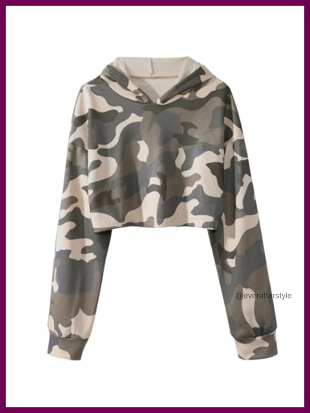Cropped Hoodie Graphic Long Sleeve Crop Top Sweatshirt Pullover